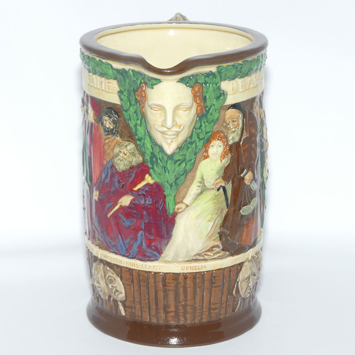 Royal Doulton William Shakespeare Loving Jug | LE 740/1000 + Cert