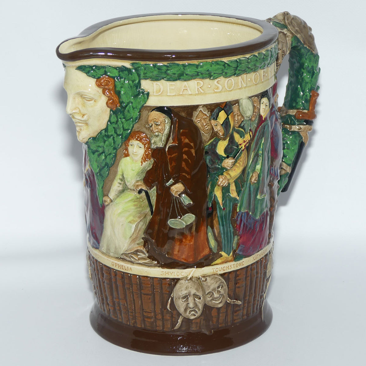 Royal Doulton William Shakespeare Loving Jug | LE 740/1000 + Cert