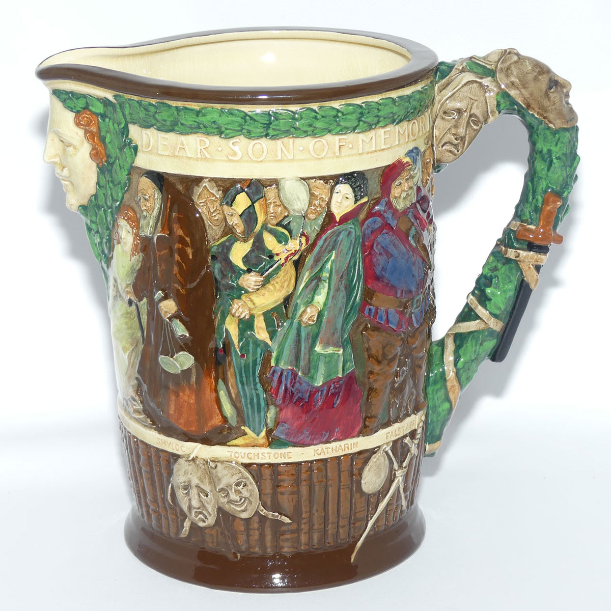 Royal Doulton William Shakespeare Loving Jug | LE 740/1000 + Cert