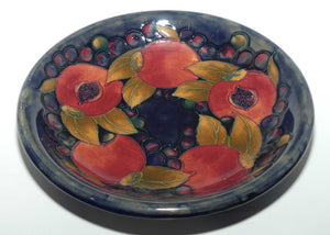 William Moorcroft Pomegranate shallow bowl | #4 | Two Open Pomegranates