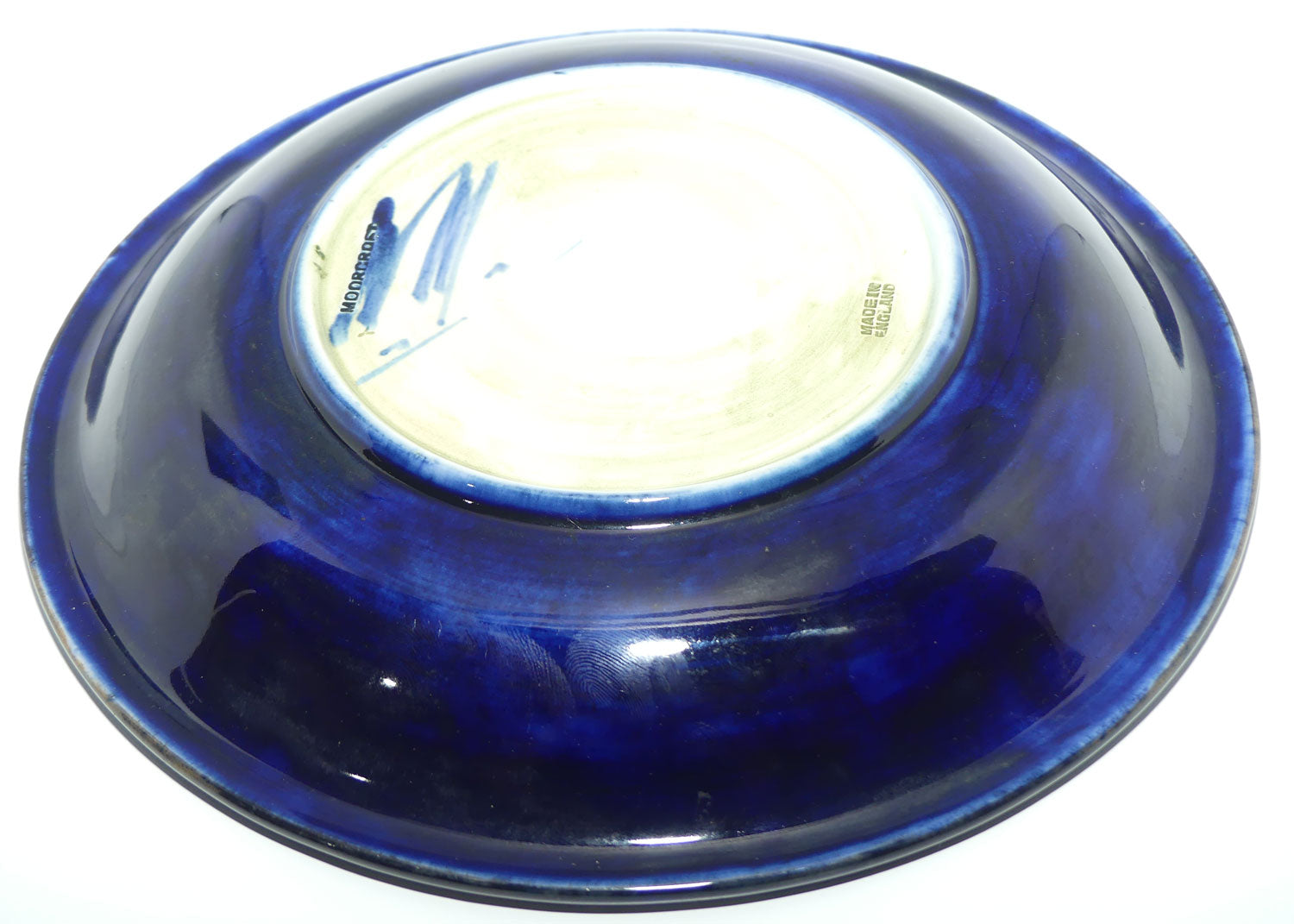 William Moorcroft Pomegranate shallow bowl | #2 | 2 Open Pomegranates