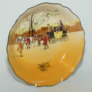 Royal Doulton Coaching Days large fruit bowl | Scene 11 | 24cm diam