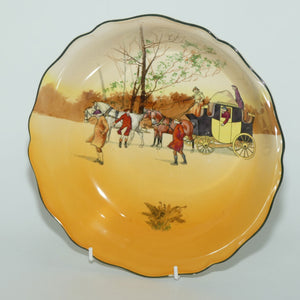 Royal Doulton Coaching Days large fruit bowl | Scene 11 | 24cm diam