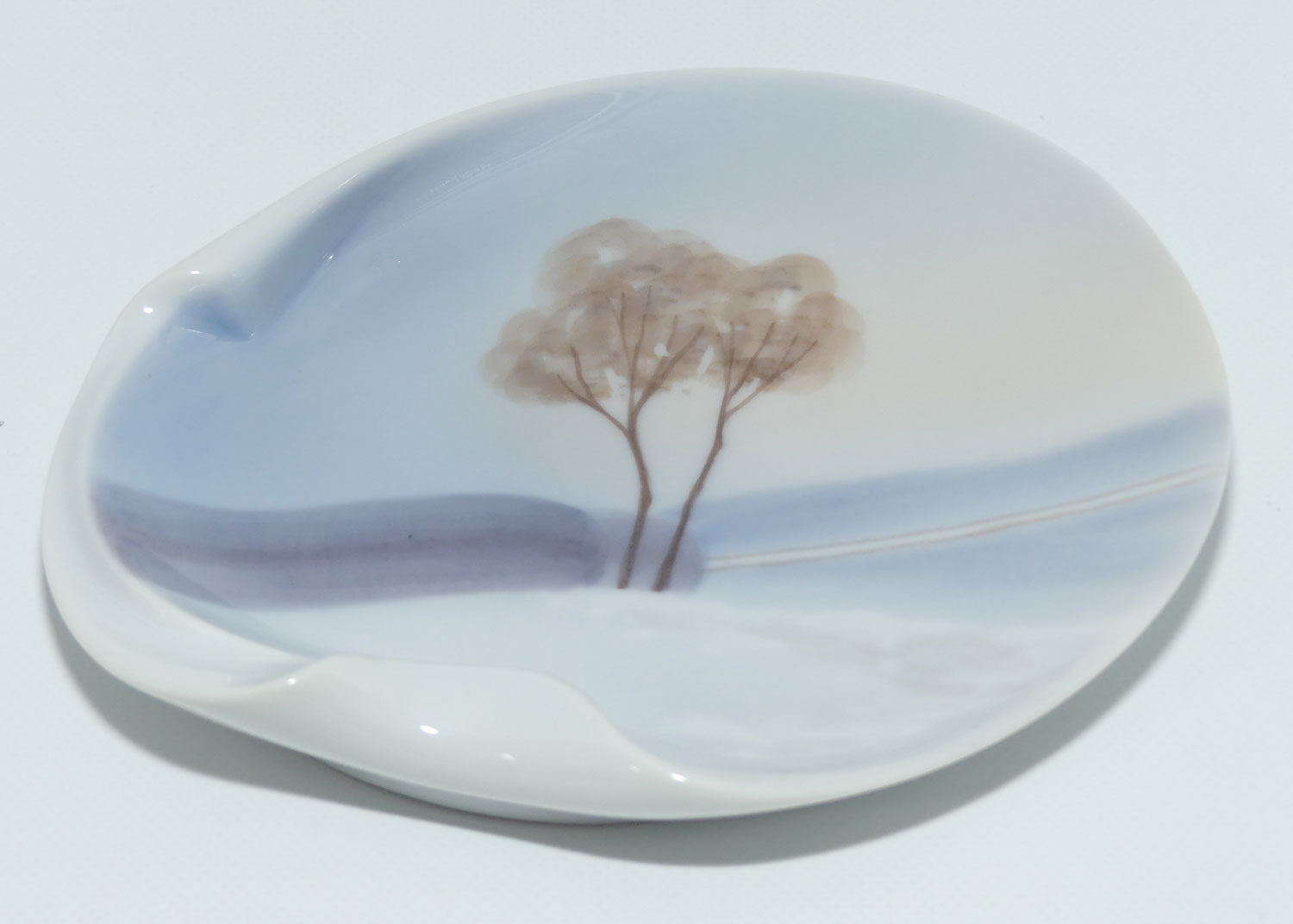 Bing and Grondahl shaped tray | Landscape