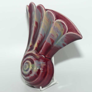 Australian Pottery | MCP Red Shell Wall vase