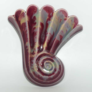 Australian Pottery | MCP Red Shell Wall vase