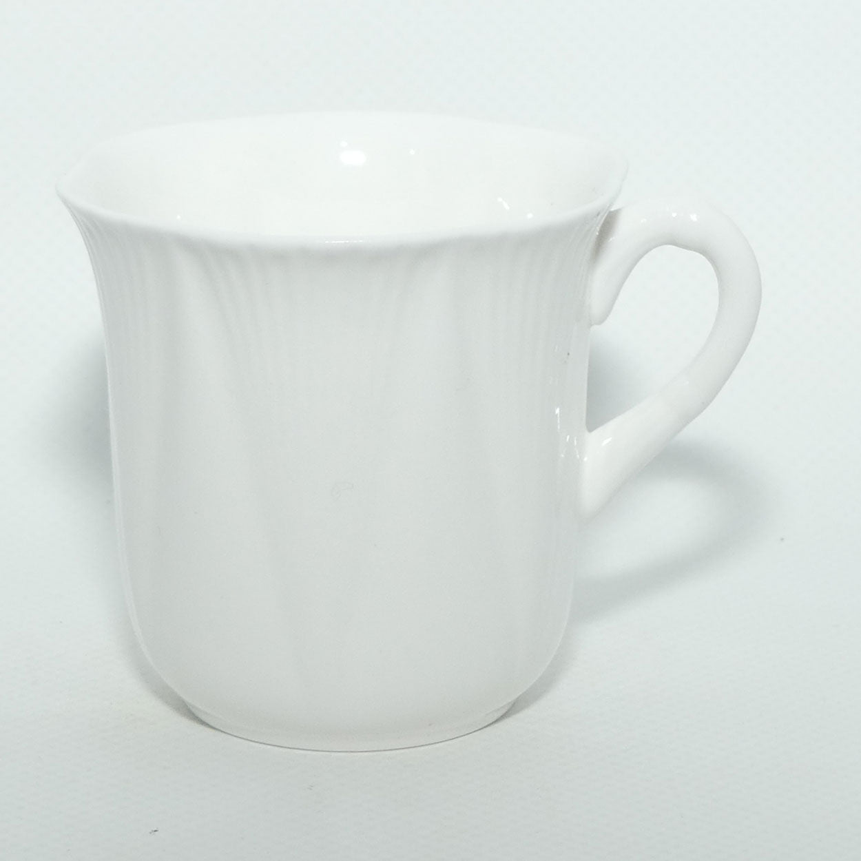 Shelley Dainty shape coffee duo | Classic White