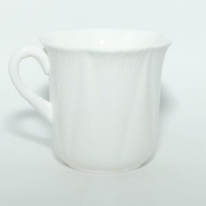 Shelley Dainty shape coffee duo | Classic White