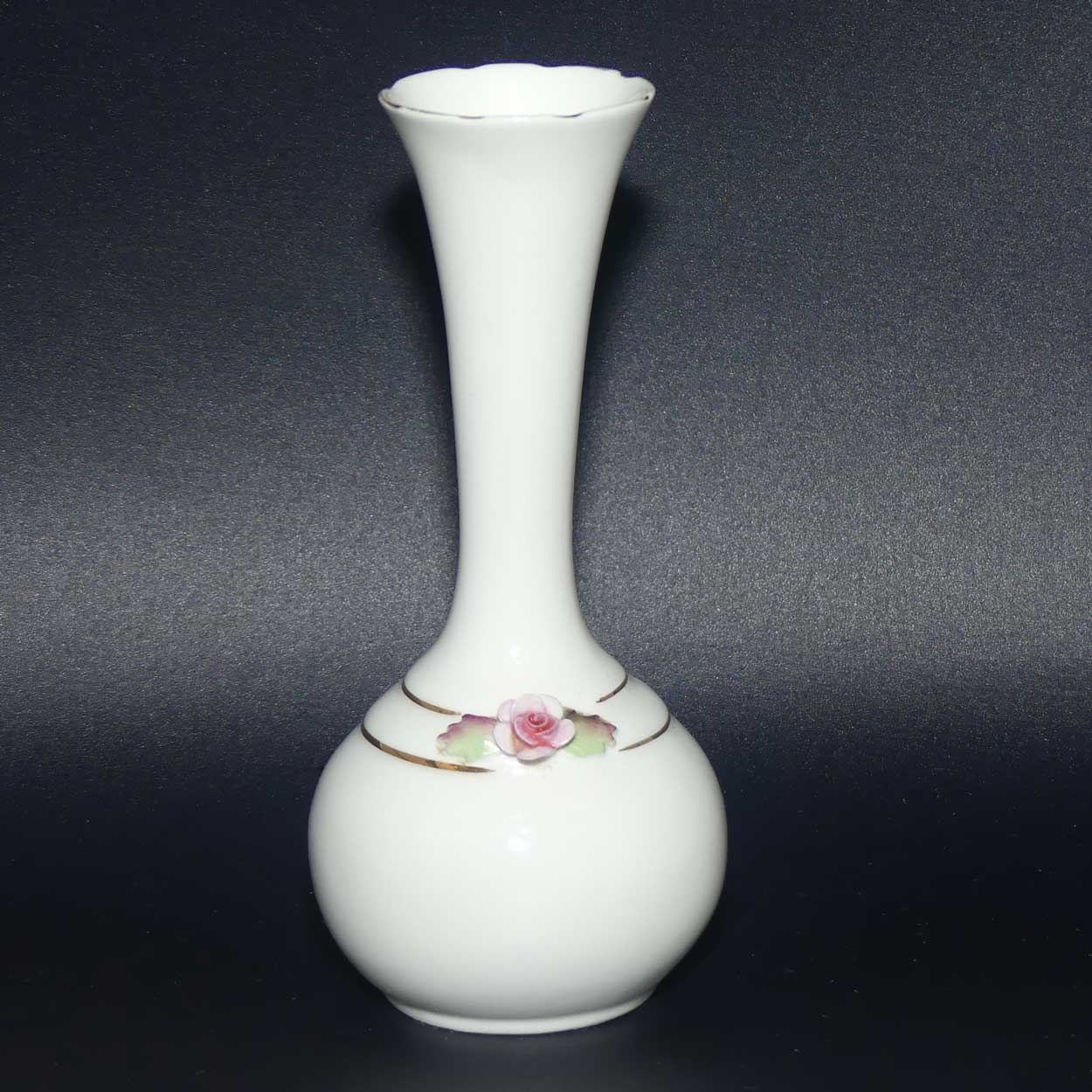 Sheridan Bone China applied Floral posy vase