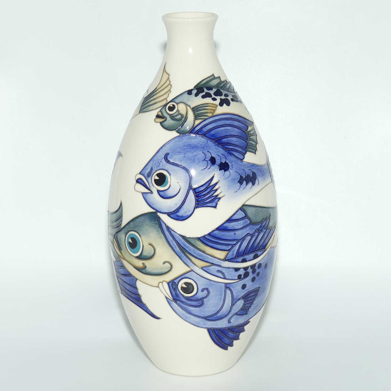 Moorcroft Shoaling 9/12 vase (Ltd Ed)