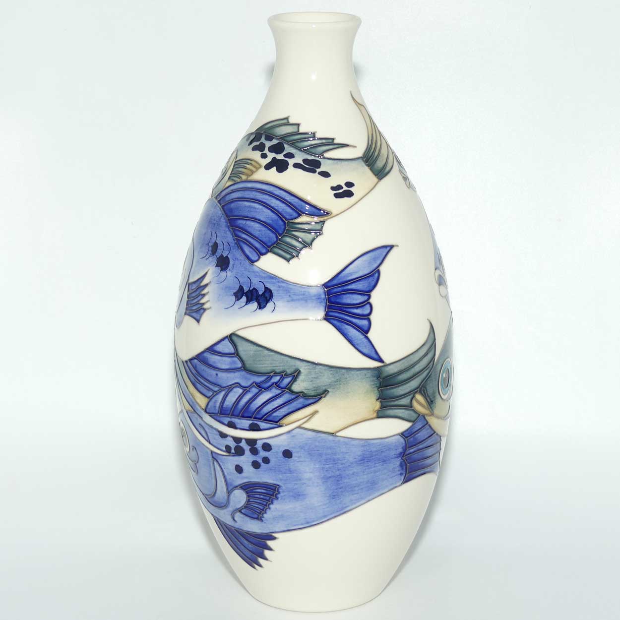 Moorcroft Shoaling 9/12 vase (Ltd Ed)
