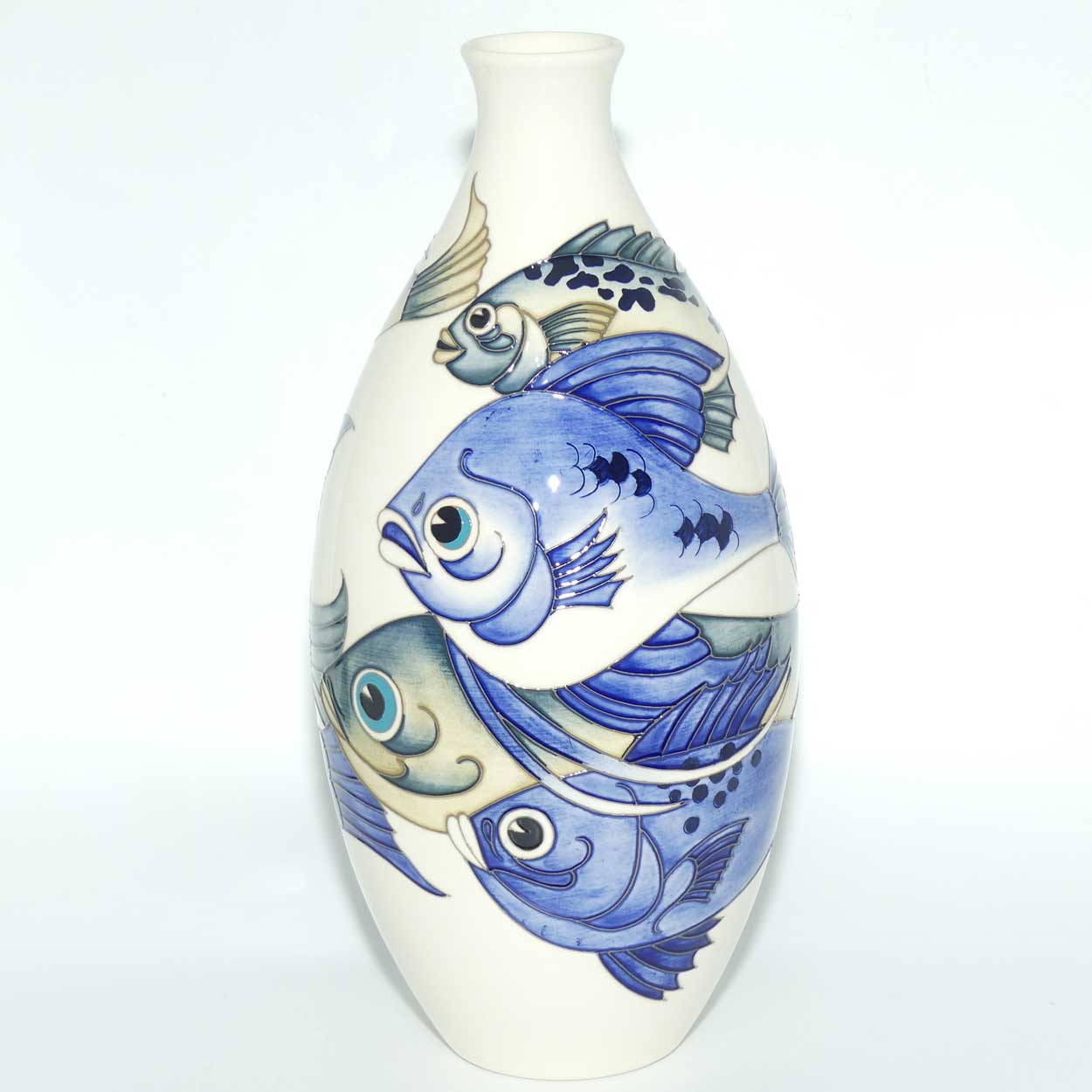 Moorcroft Shoaling 9/12 vase (Ltd Ed)
