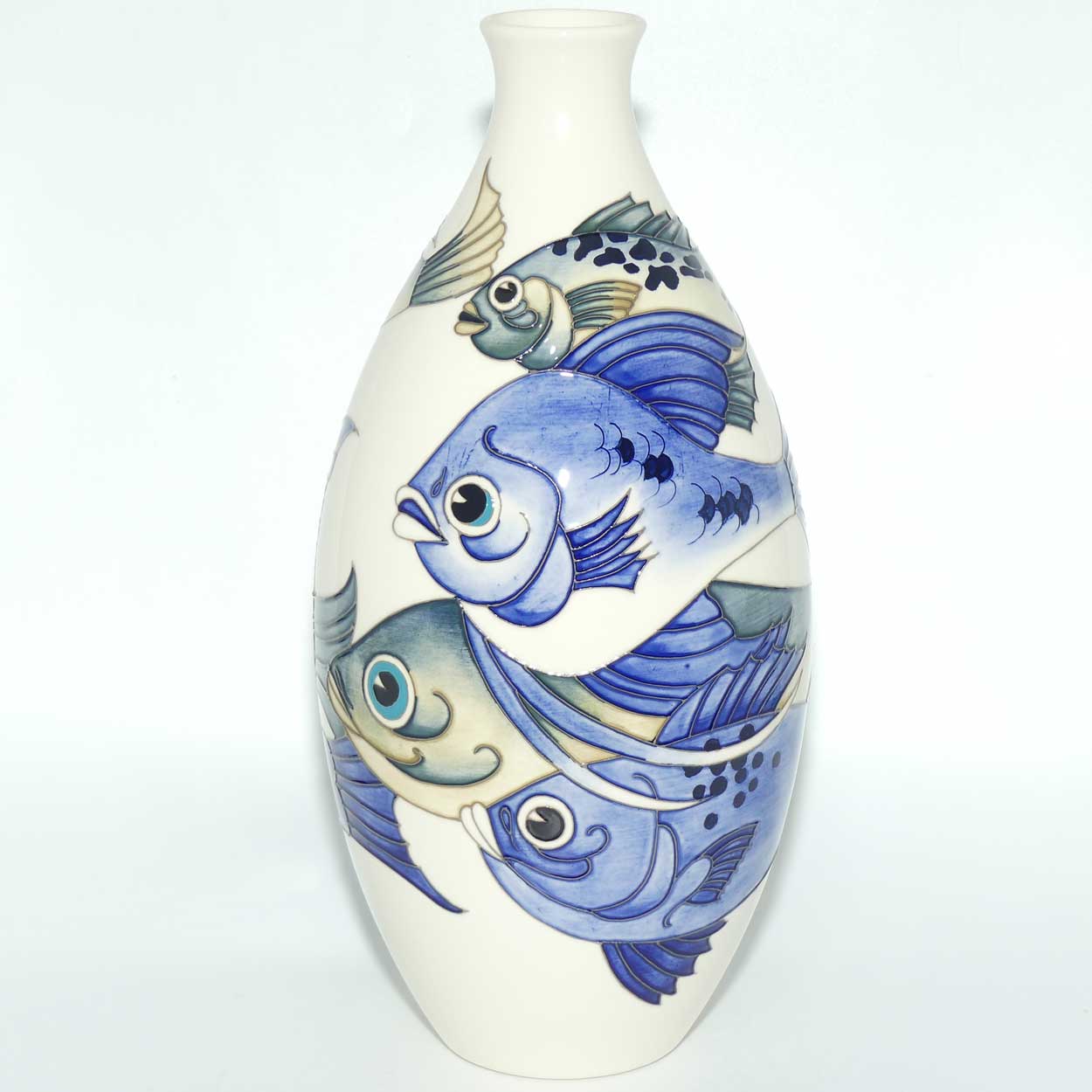 Moorcroft Shoaling 9/12 vase (Ltd Ed)