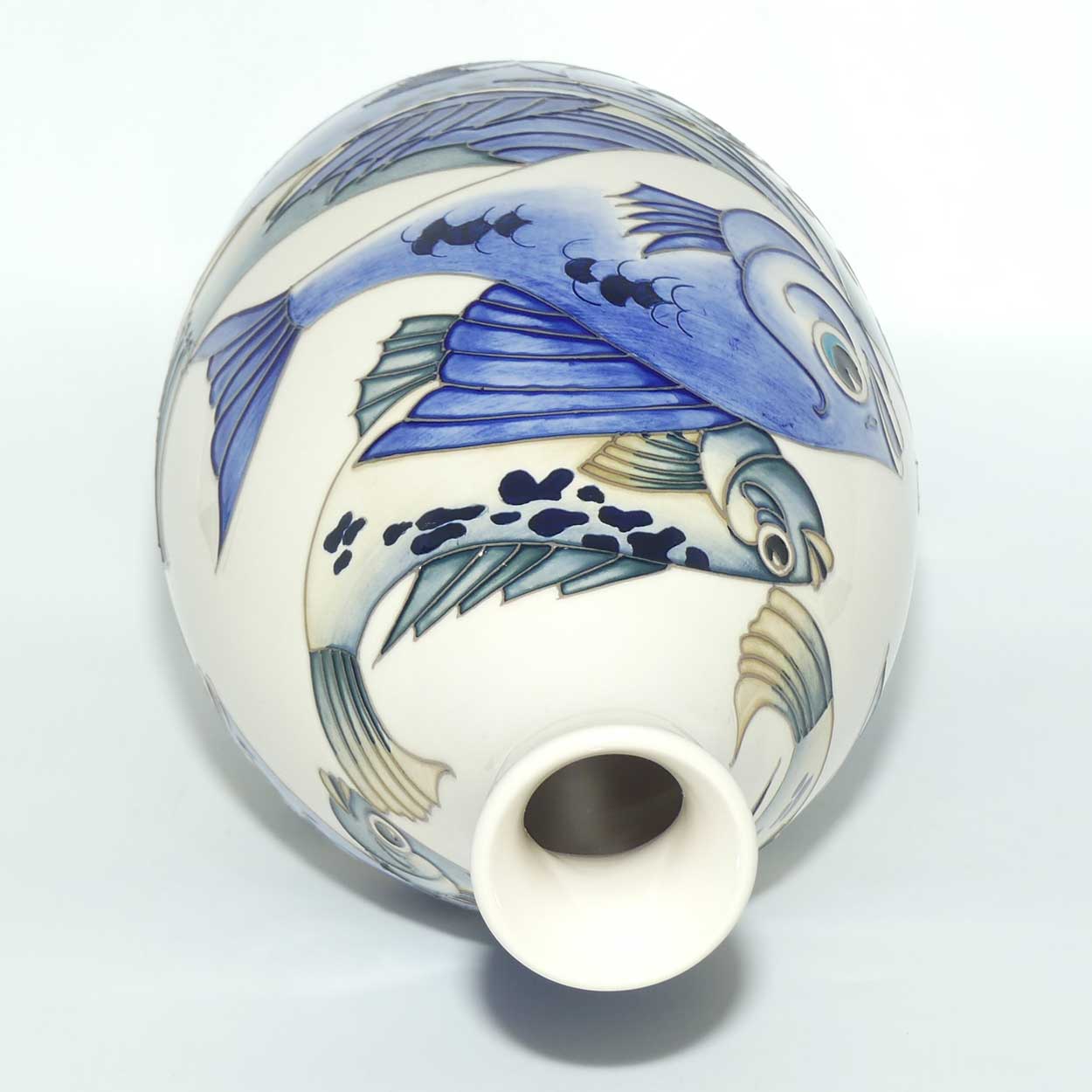 Moorcroft Shoaling 9/12 vase (Ltd Ed)