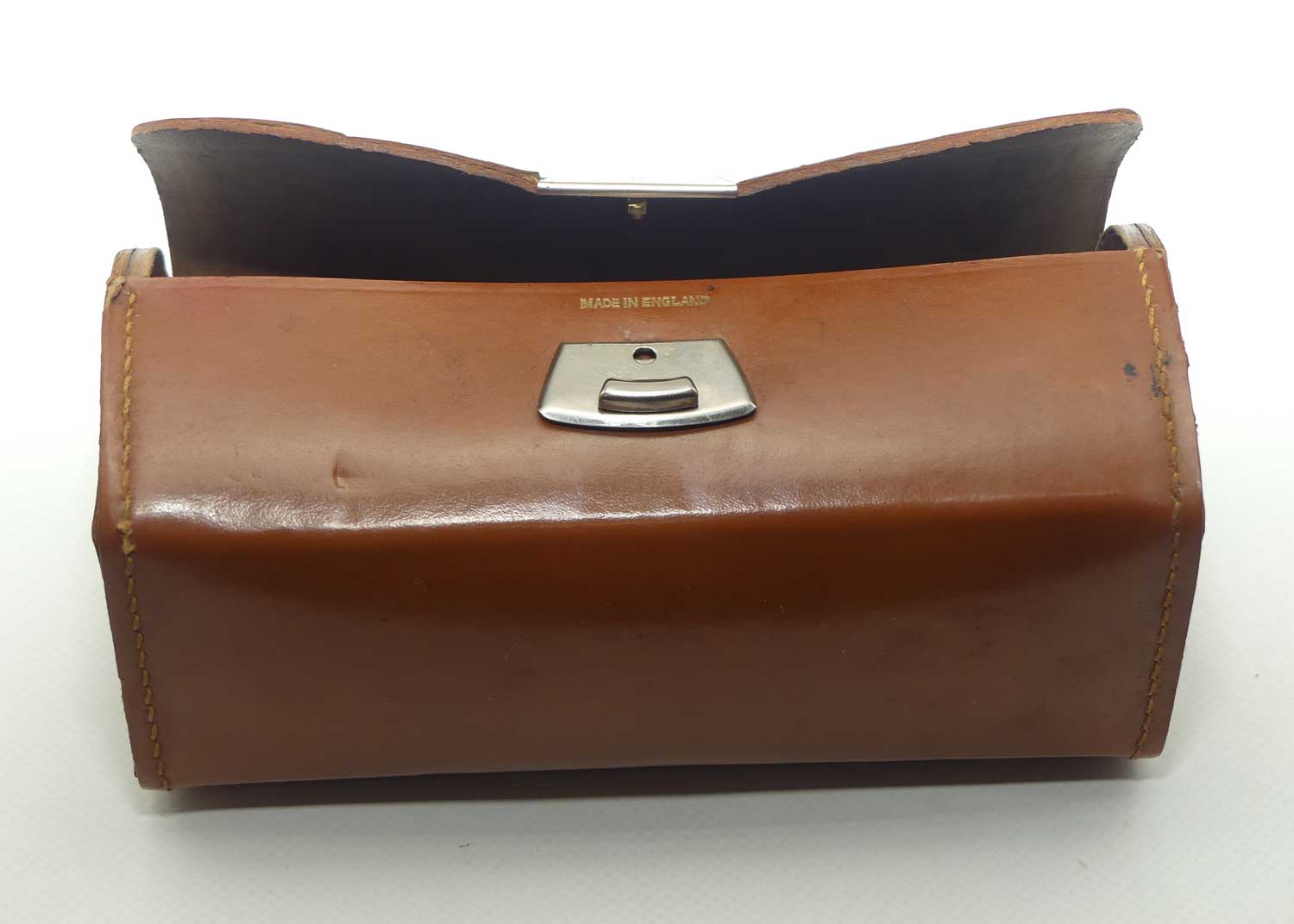 Vintage English Leather Shoe Shine kit