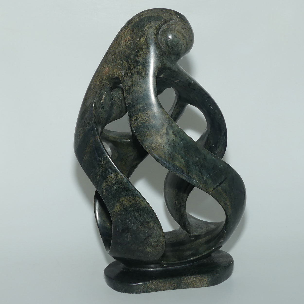 Very Large African Shona Stone Sculpture | Family | 36.5cm tall