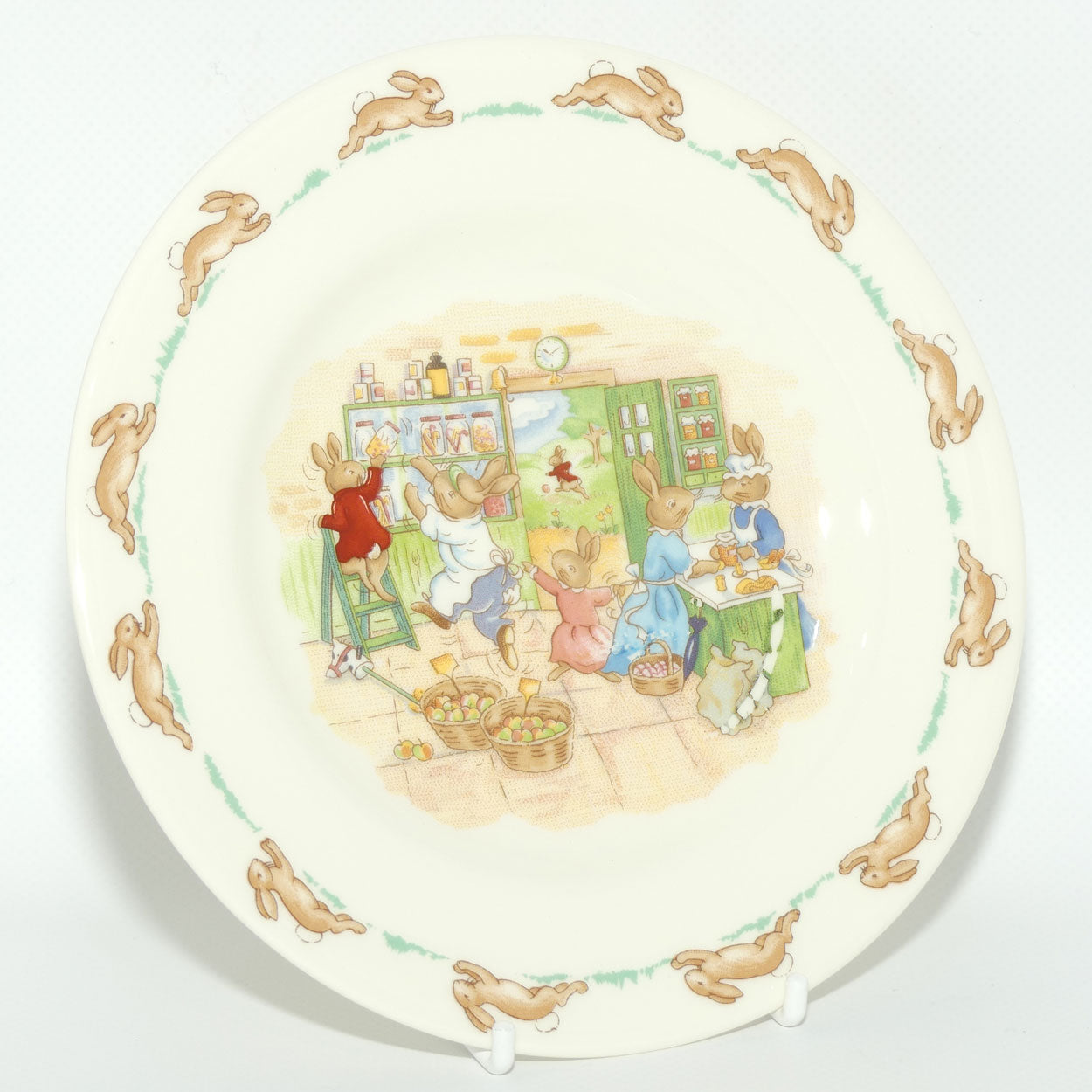 Royal Doulton Bunnykins Tableware Shopping plate | 16cm | original box | #1