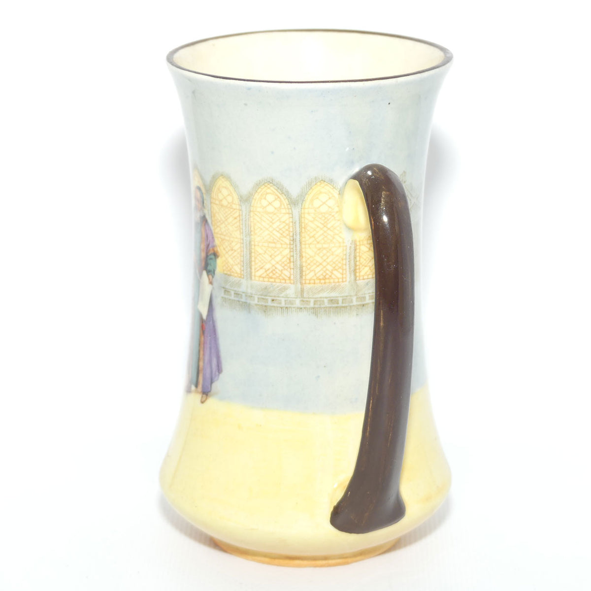 Royal Doulton Shakespearean Shylock twin handled vase D3596