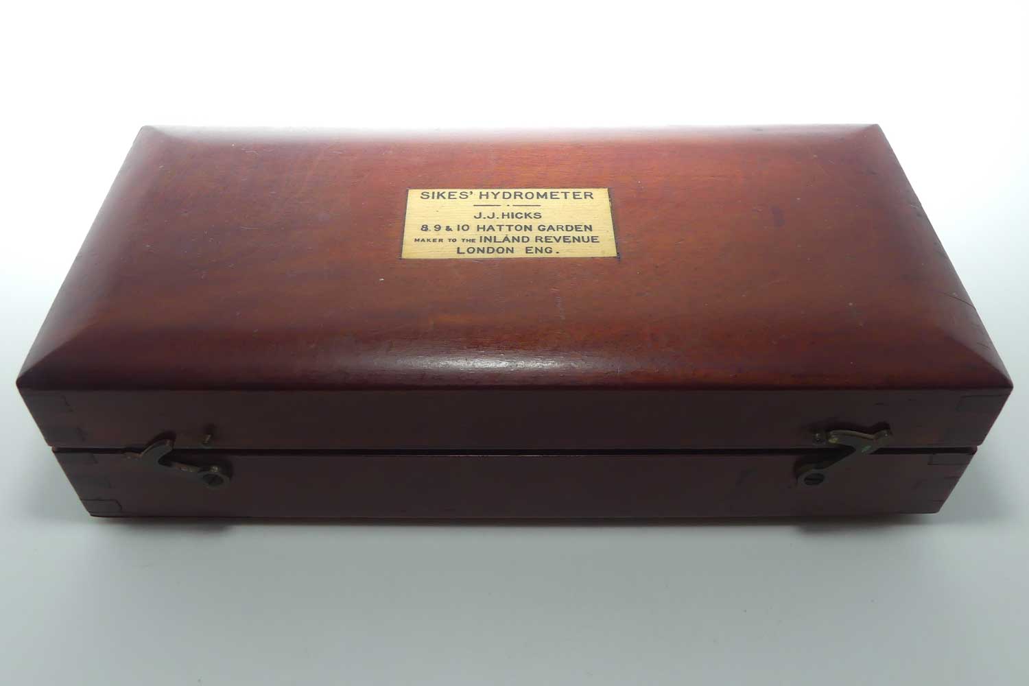 Antique Scientific Instrument | Sikes' Hydrometer in Mahogany case