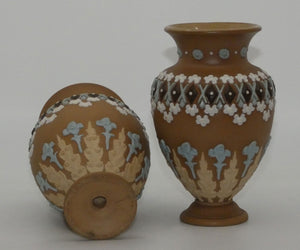 royal-doulton-silicon-pair-small-four-colour-balluster-vases