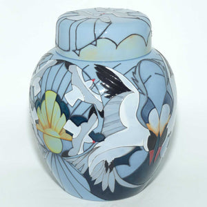 Moorcroft Silver Gulls 769/8 Ginger Jar | TRIAL dated 5.6.2018