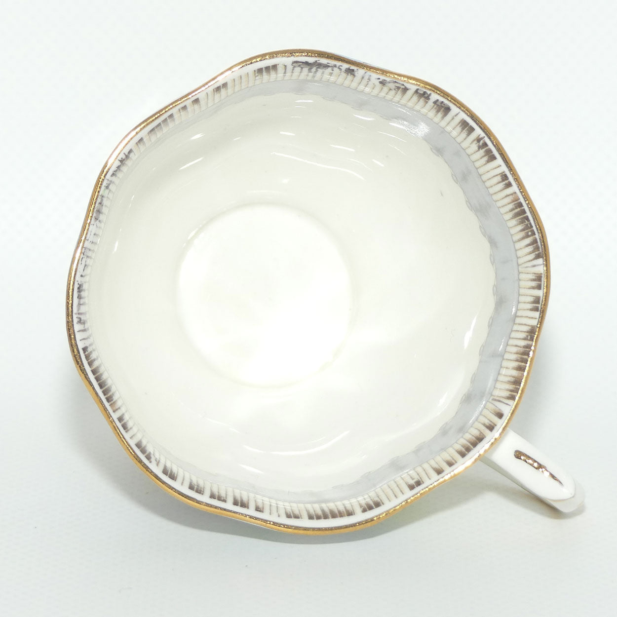 Royal Albert Bone China Silver Birch trio