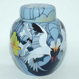 Moorcroft Silver Gulls 769/8 Ginger Jar | LE 3/25