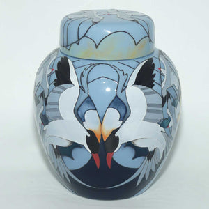 Moorcroft Silver Gulls 769/8 Ginger Jar | LE 3/25