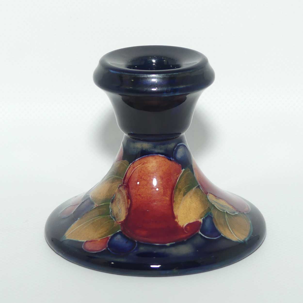 William Moorcroft Pomegranate single candle holder