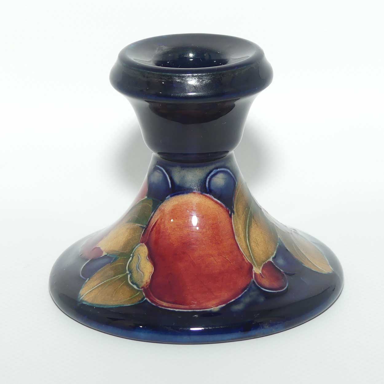 William Moorcroft Pomegranate single candle holder