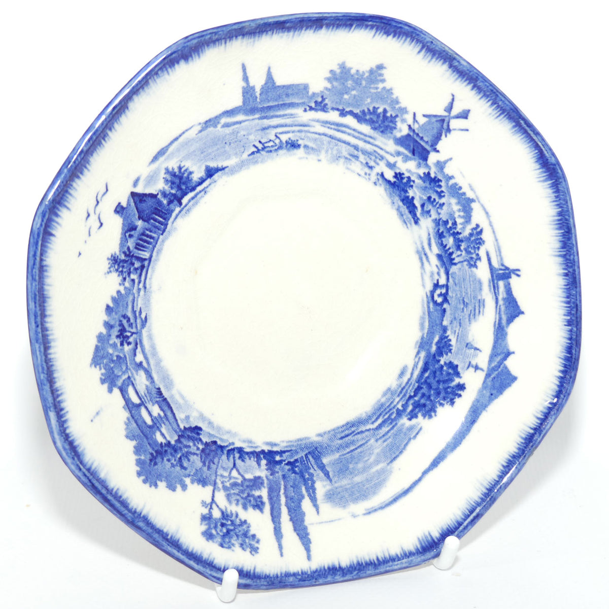 Royal Doulton Norfolk tea saucer | Octagonal shape