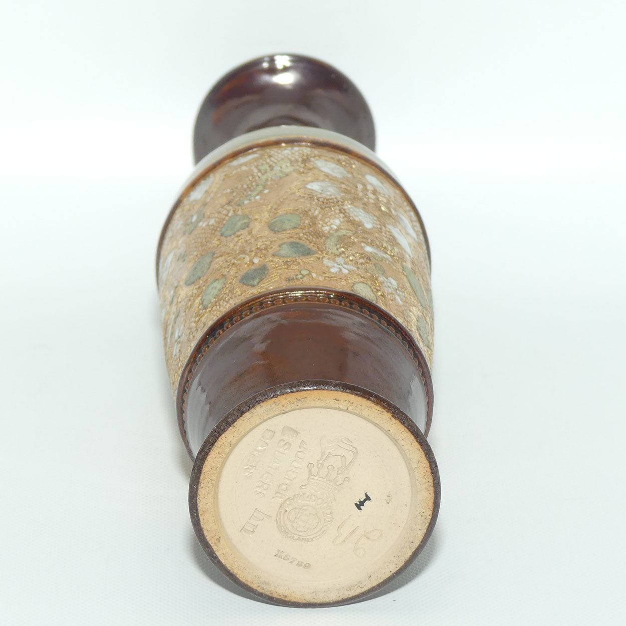 Royal Doulton Stoneware Slaters Patent slender bud vase X5780