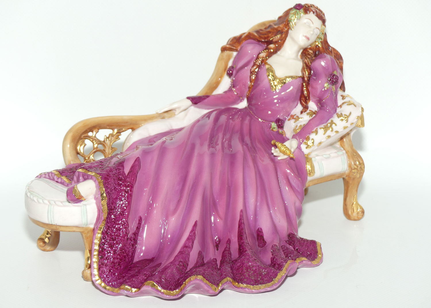 Franklin Mint figurine | Sleeping Beauty by Gerda Neubacher