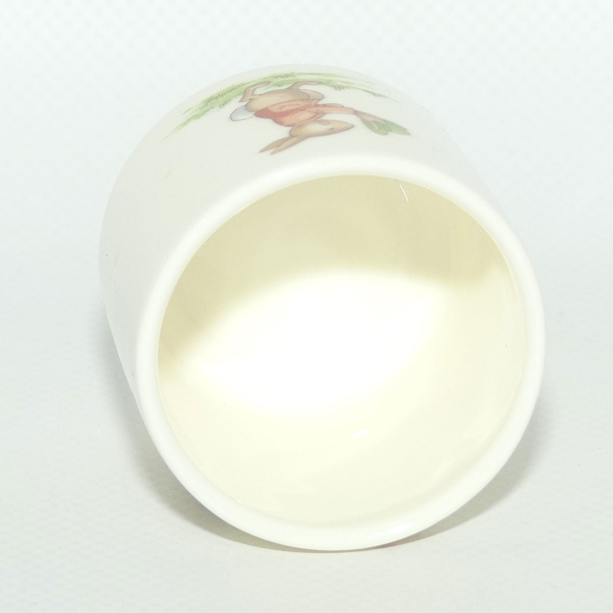 Royal Doulton Bunnykins egg cup | Sleeping in a Rocking Chair | Raising Hat