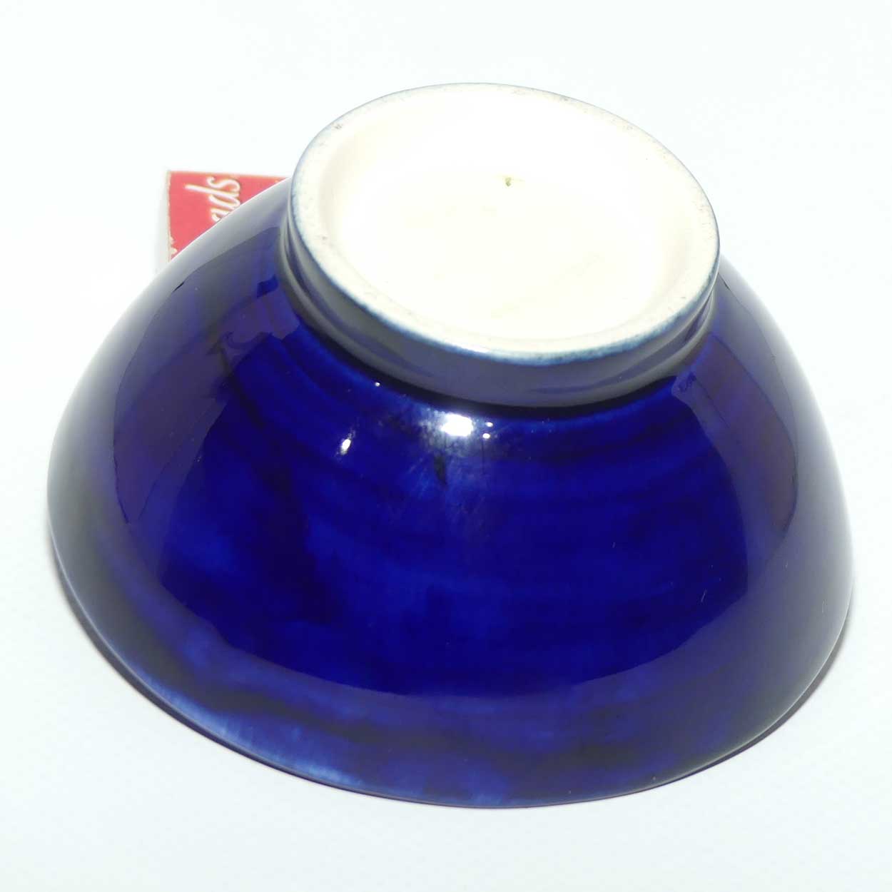 Walter Moorcroft Clematis with Blue ground footed bowl | 8.7cm diam