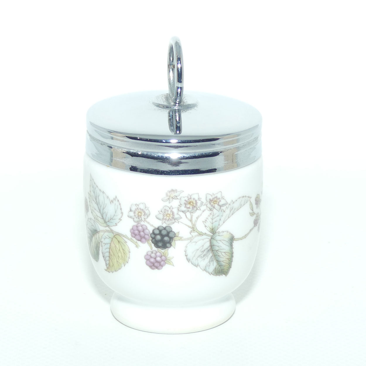 Royal Worcester Blackberry and Vine pattern egg coddler