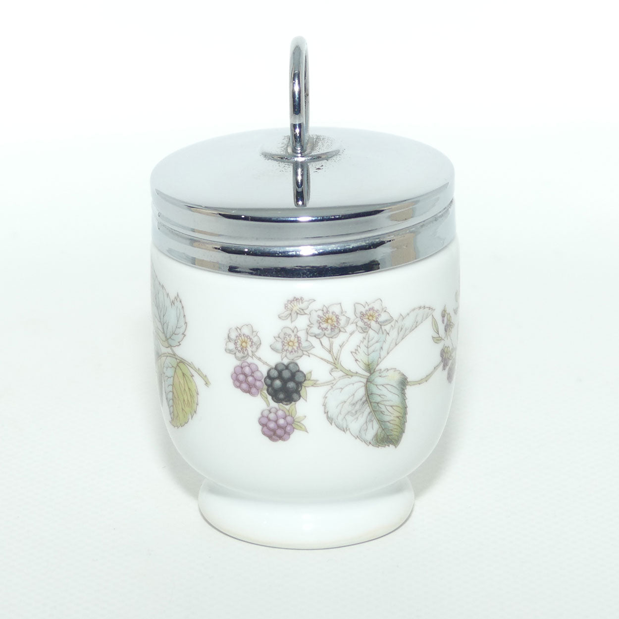 Royal Worcester Blackberry and Vine pattern egg coddler