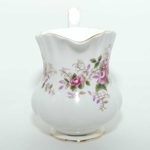 Royal Albert Bone China England Lavender Rose small milk jug | Coffee Size