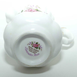 Royal Albert Bone China England Lavender Rose small milk jug | Coffee Size