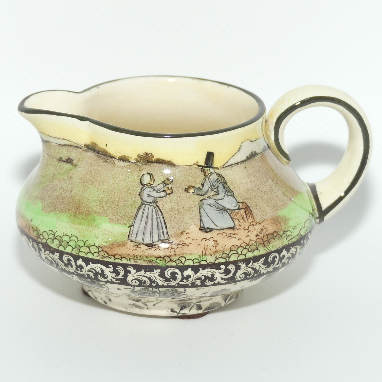 Royal Doulton Welsh miniature milk jug D3363