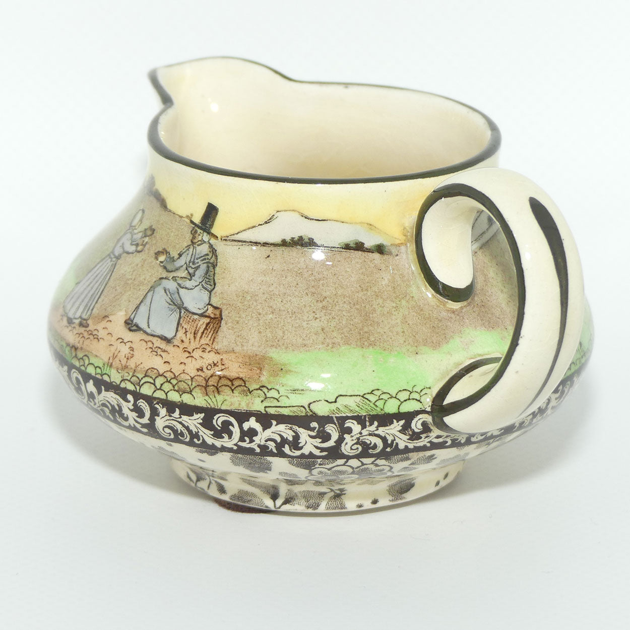 Royal Doulton Welsh miniature milk jug D3363