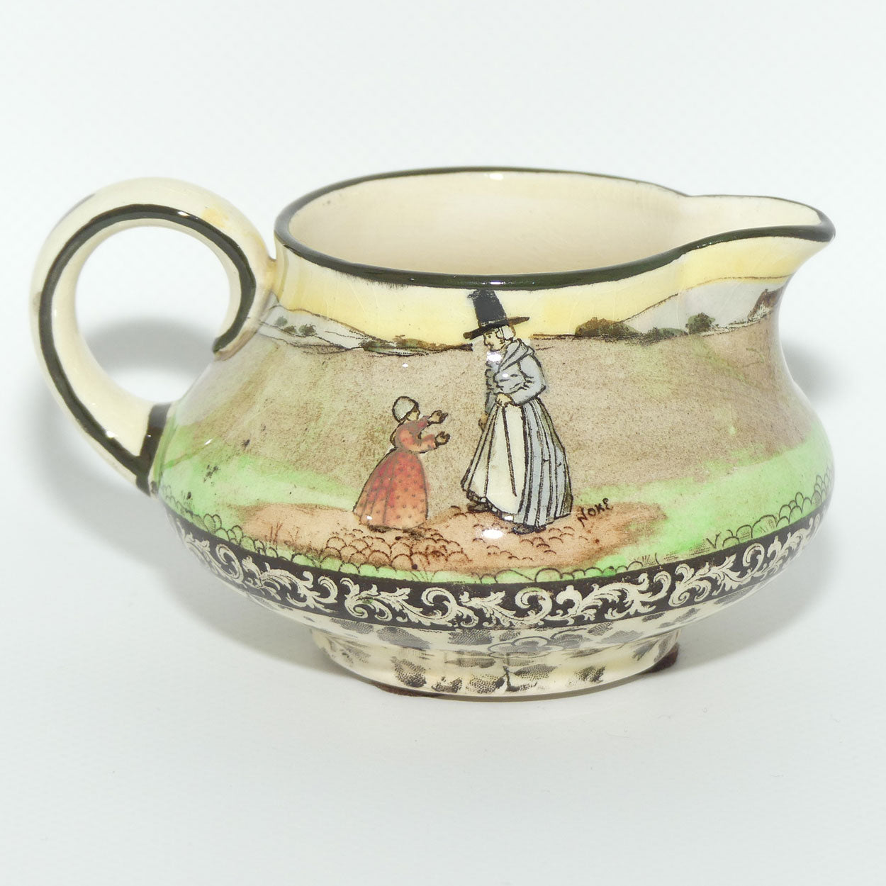 Royal Doulton Welsh miniature milk jug D3363