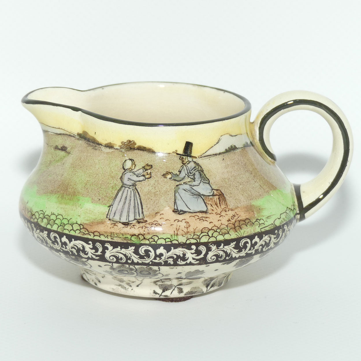 Royal Doulton Welsh miniature milk jug D3363