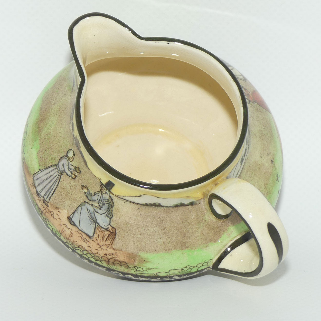 Royal Doulton Welsh miniature milk jug D3363