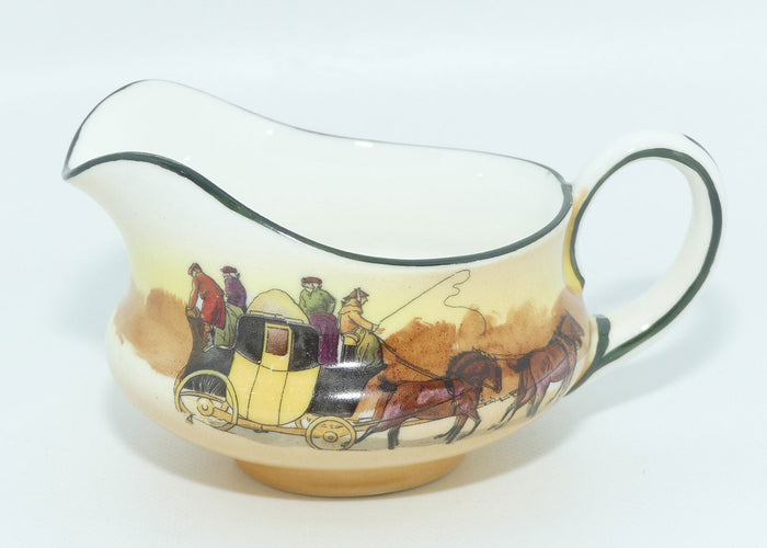 Royal Doulton Coaching Days Low shape milk jug E3804