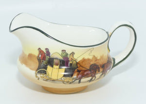 Royal Doulton Coaching Days Low shape milk jug E3804