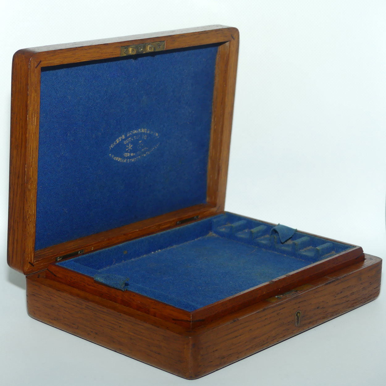 Small English Oak Fruit Set cutlery box | no cutlery | perfect for repurposing