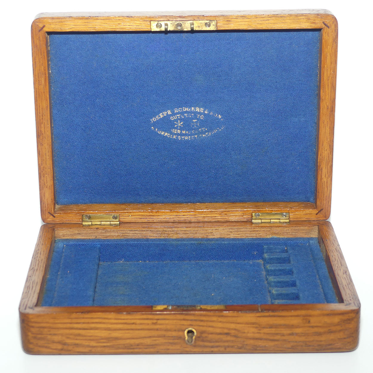 Small English Oak Fruit Set cutlery box | no cutlery | perfect for repurposing
