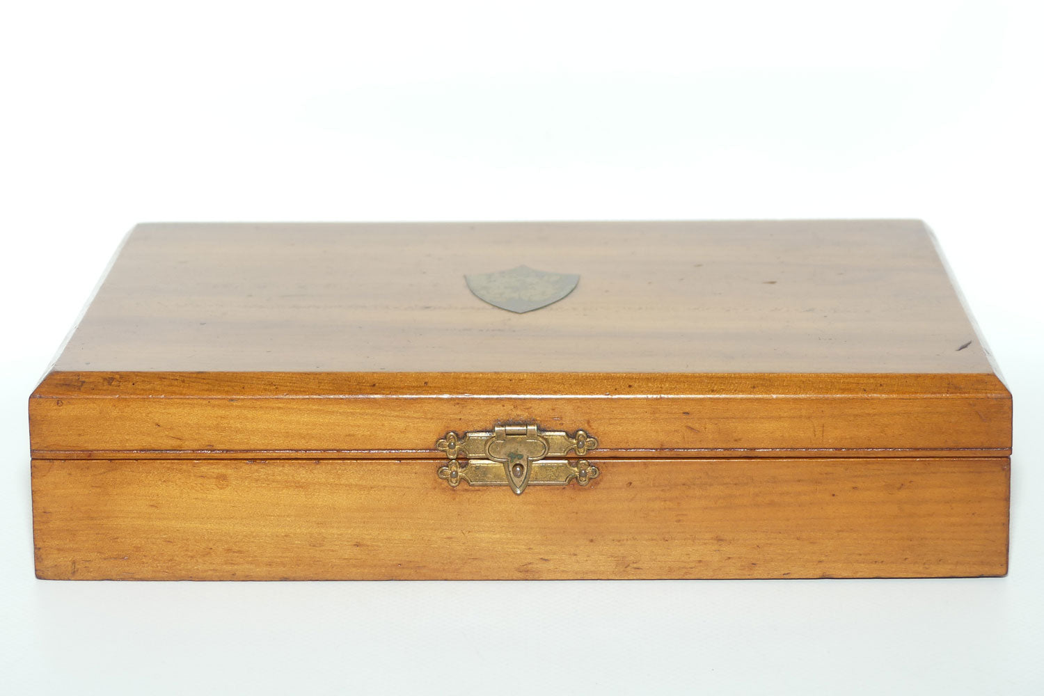 Small Satinwood Fruit Set cutlery box | no cutlery | perfect for repurposing