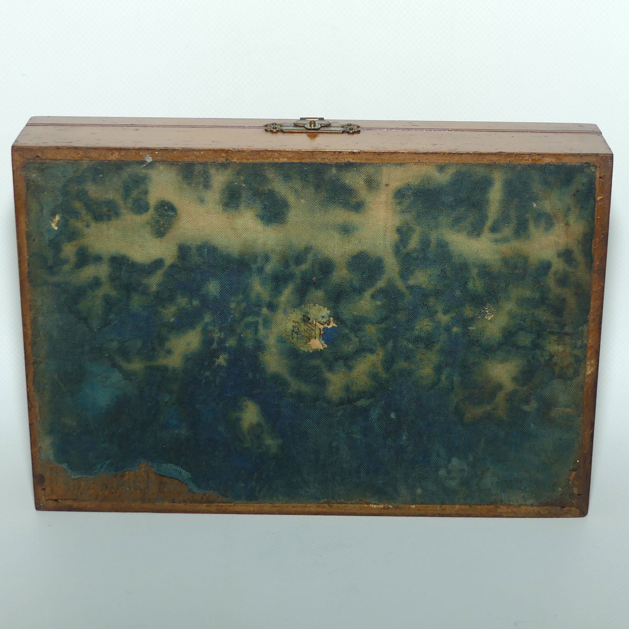 Small Satinwood Fruit Set cutlery box | no cutlery | perfect for repurposing